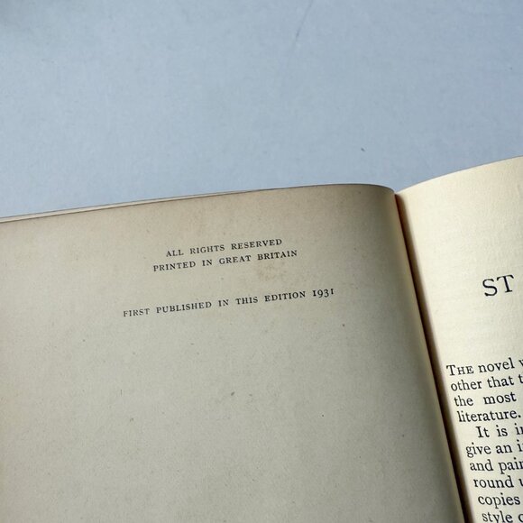 St. Ronan's Well by Sir Walter Scott Antique Hardcover - Picture 5 of 5